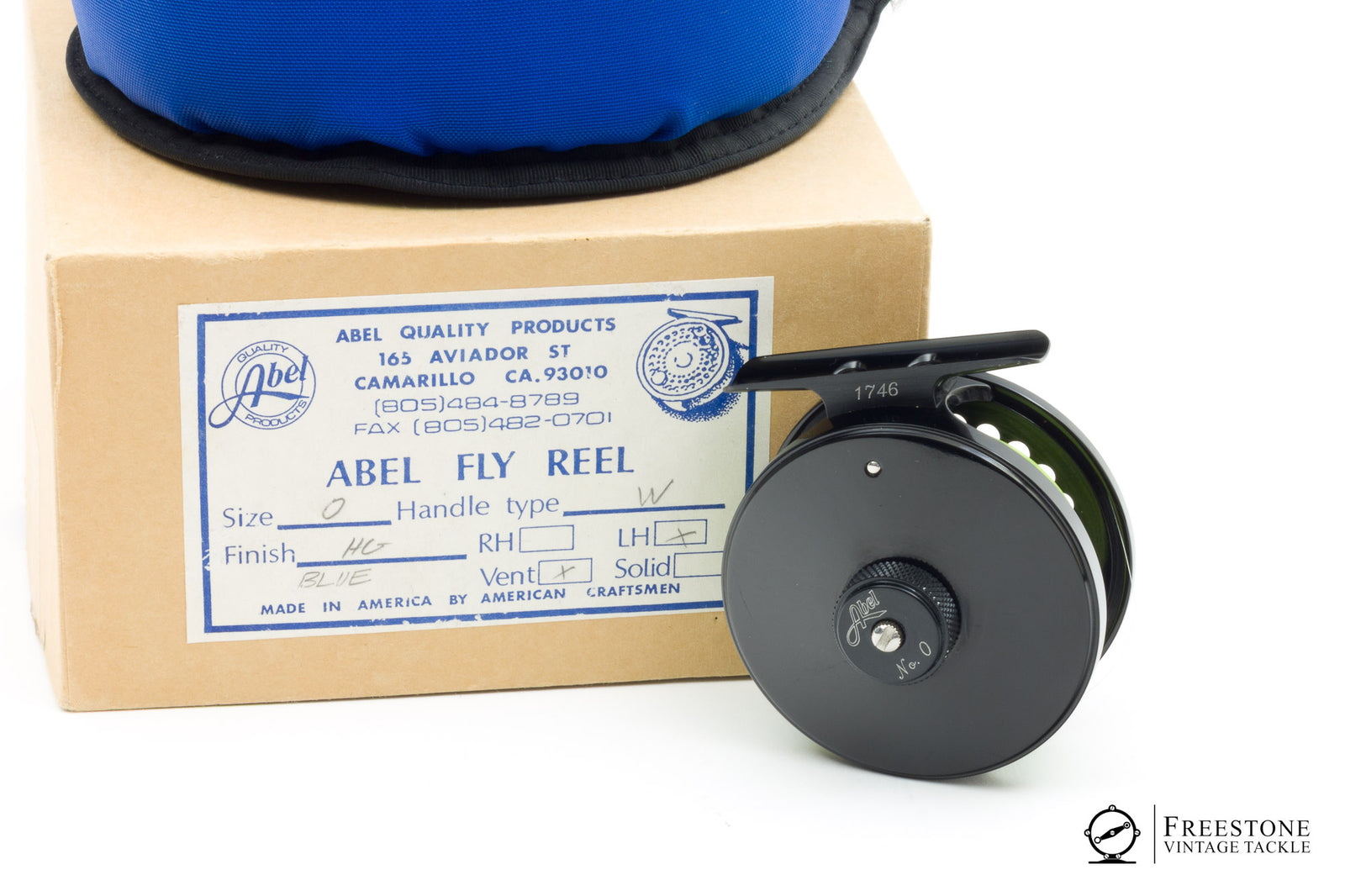 Abel - Big Game No. 0 Fly Reel - LHW