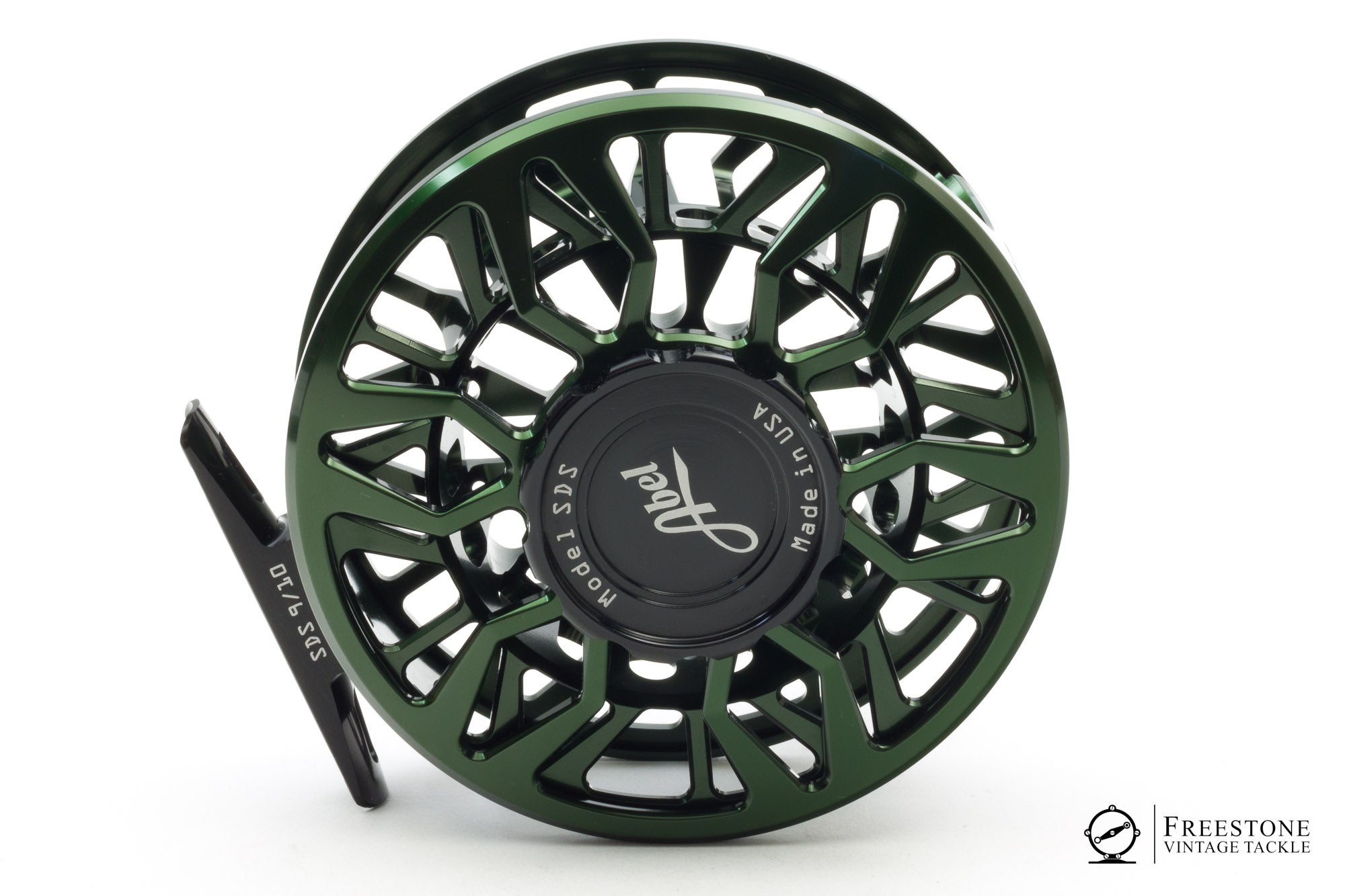 Abel - SDS 9/10 Fly Reel - Olive - Freestone Vintage Tackle