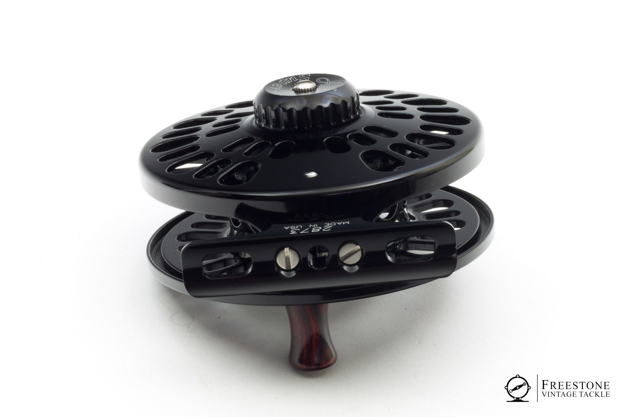 abel 4n fly reel - TR - - 4/5 wt Partially ported frame for the perfect balance of sound Abel Fly Fishing Reel Knife