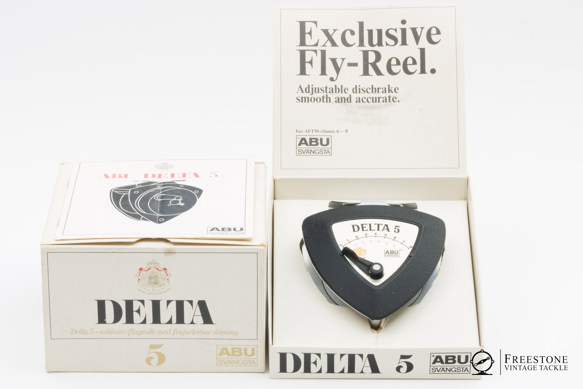 67年 ABU DELTA 5 Abu Svangsta - Delta 5 Fly Reel - Freestone Vintage Tackle