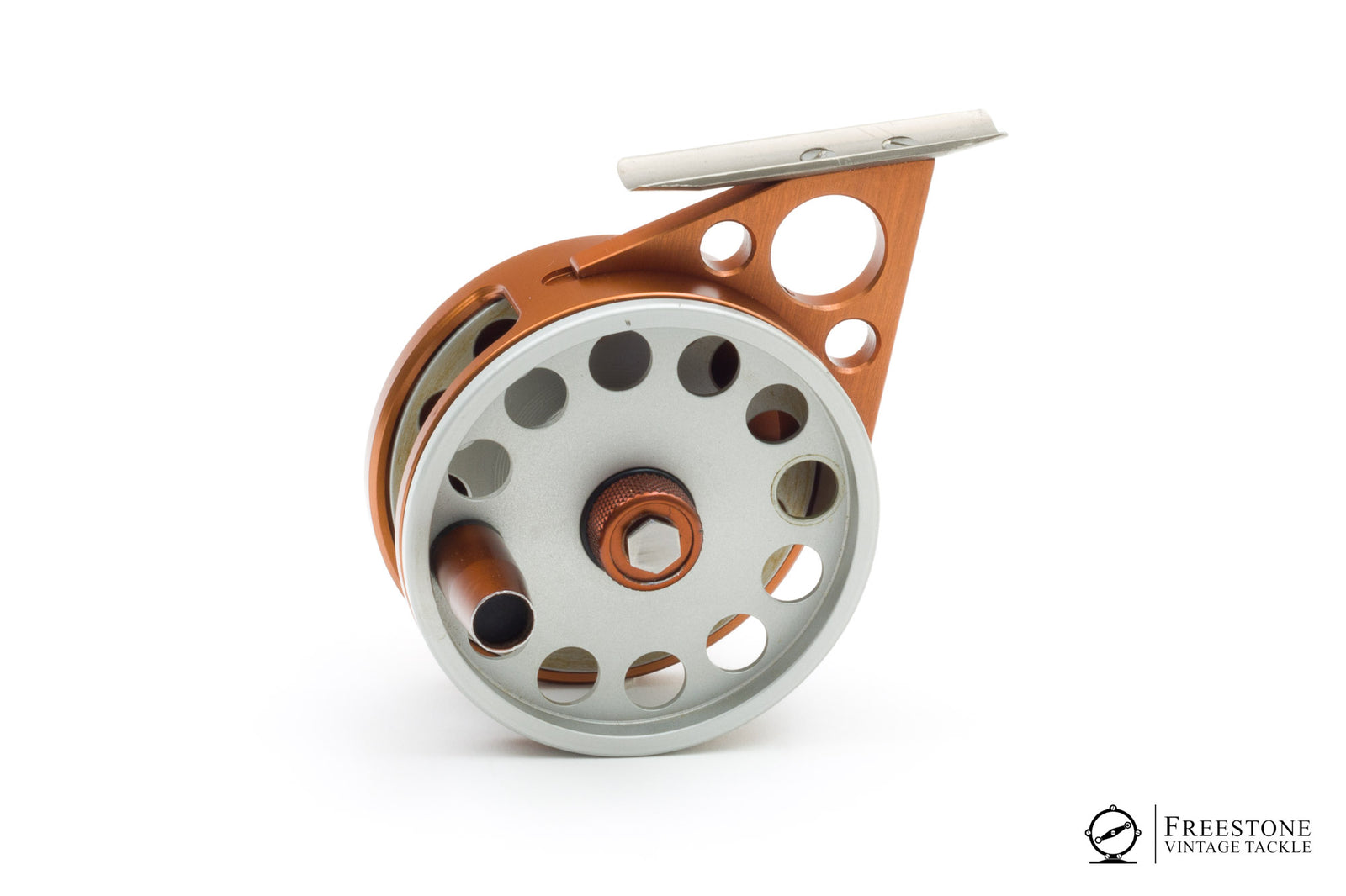 Ari 't Hart - ARAS 3" Fly Reel - LHW, Philipsbraun & Silver
