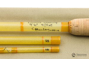 Barclay, Chris - Paddock Lemon Drop 7'6" 3pc 4-5wt Fiberglass Rod