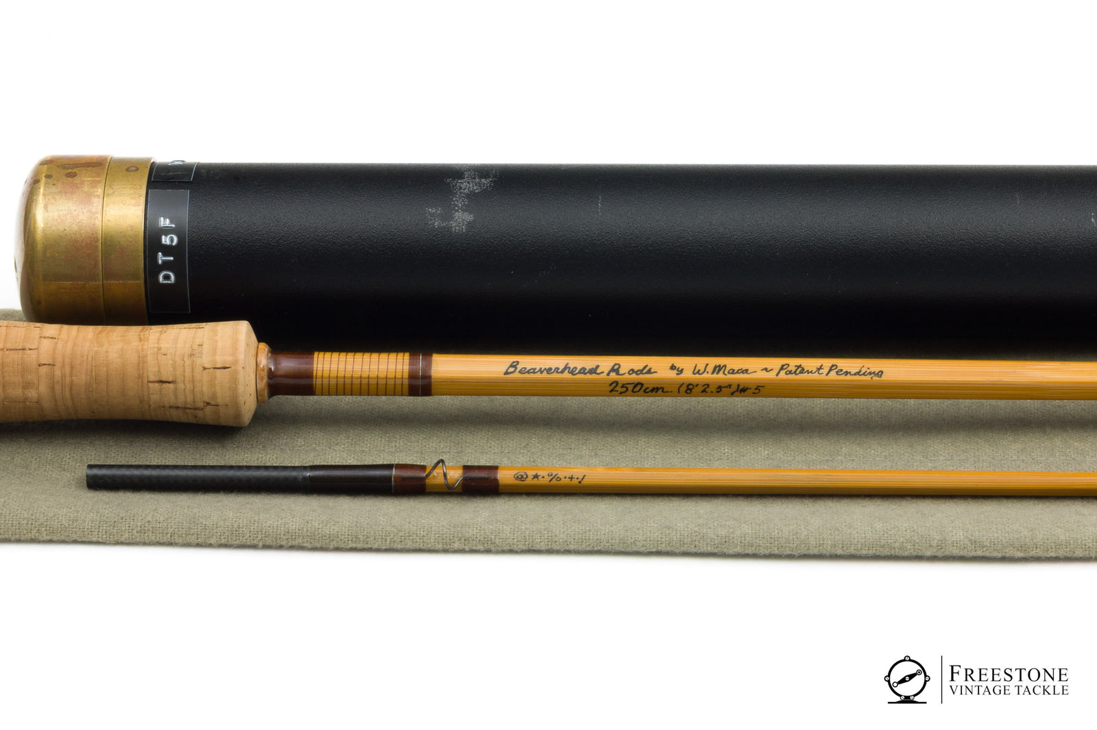 Beaverhead Rods (Wayne Maca) - 8'2.5" 2/1 5wt Hollow Built Bamboo Rod