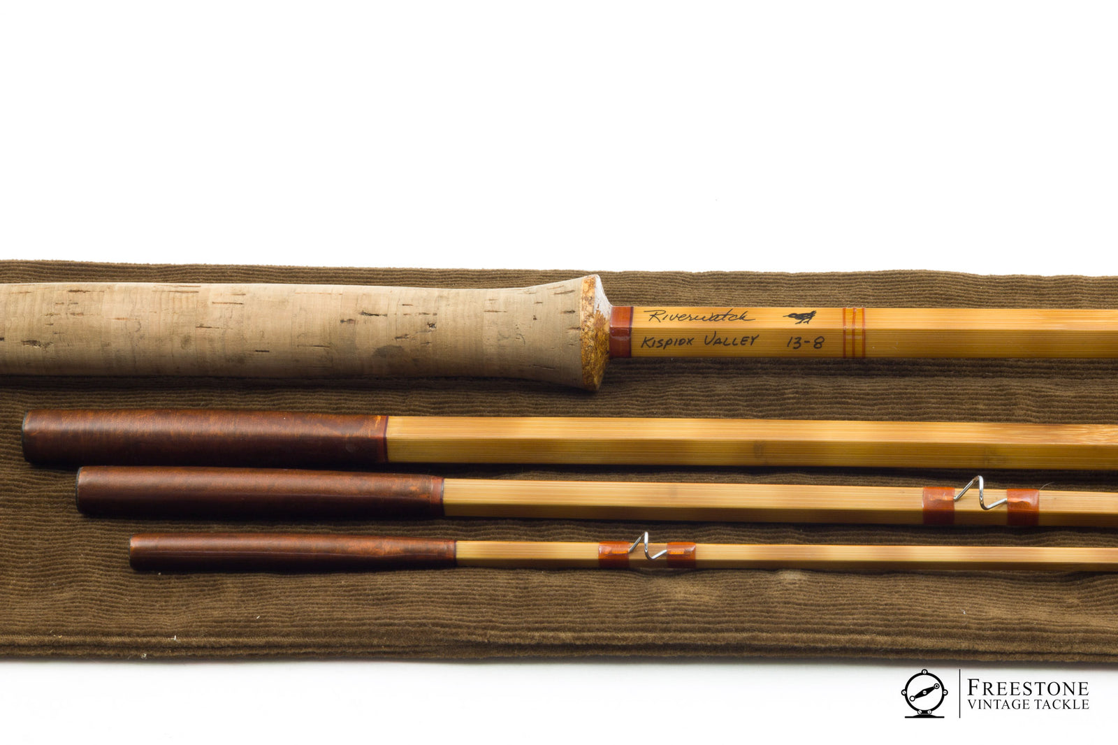 Bob Clay (Riverwatch) - 13' 4/1 8wt, 5-strip Bamboo Rod (The Italian Job)