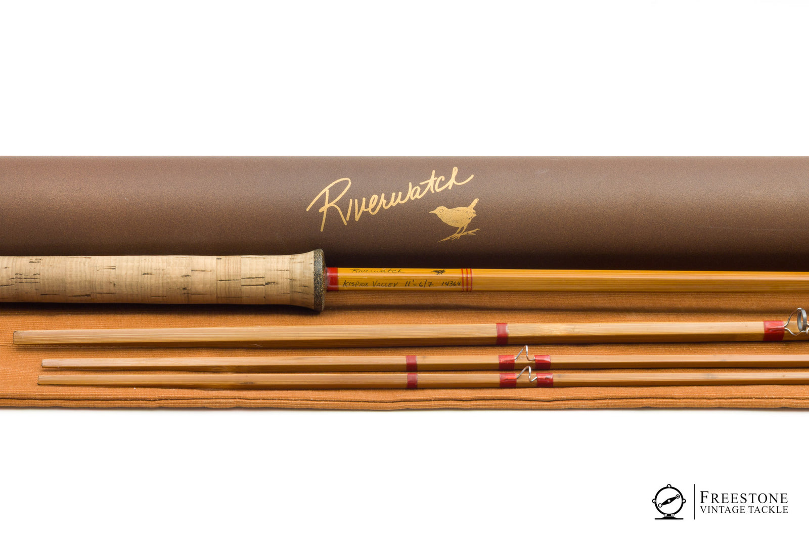 Bob Clay (Riverwatch) - Dean's Kispiox, 11' 3/2, 6-7wt Bamboo Rod