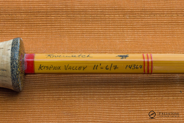 Bob Clay (Riverwatch) - Dean's Kispiox, 11' 3/2, 6-7wt Bamboo Rod ...