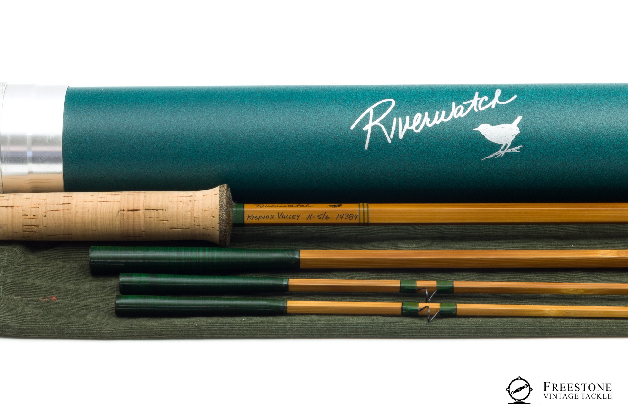Bob Clay (Riverwatch) - Dean's Skeena, 11' 3/2, 5-6wt Bamboo Rod ...