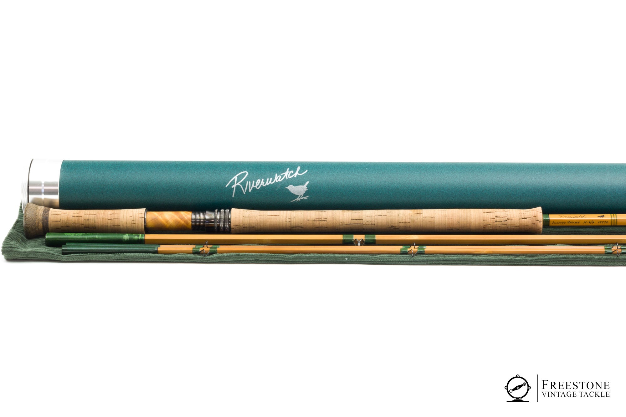 Bob Clay (Riverwatch) - Dean's Skeena, 11' 3/2, 6-7wt Bamboo Rod ...