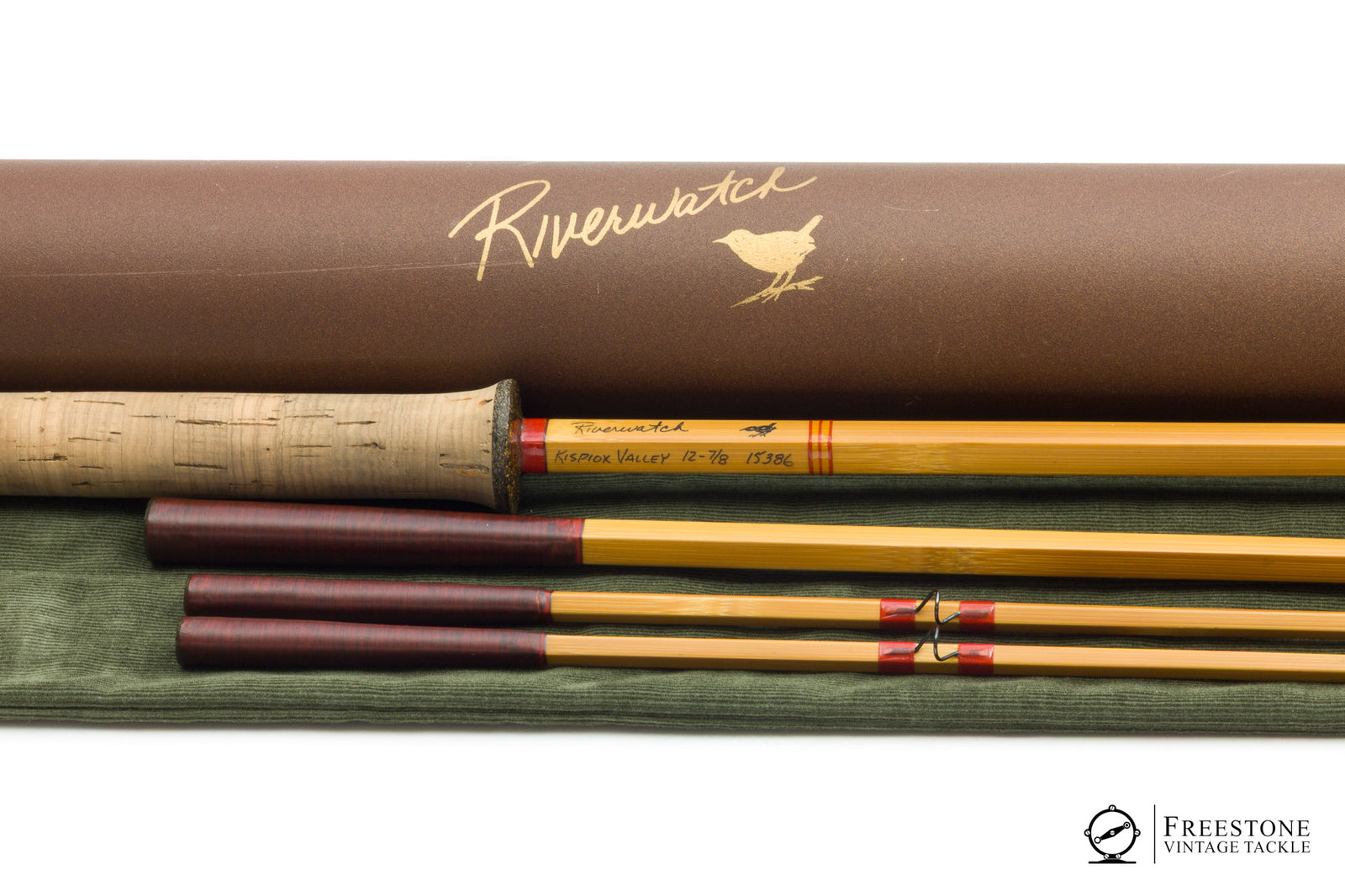 Bob Clay (Riverwatch) - Dean's Skeena, 12' 3/2, 7-8wt Bamboo Rod