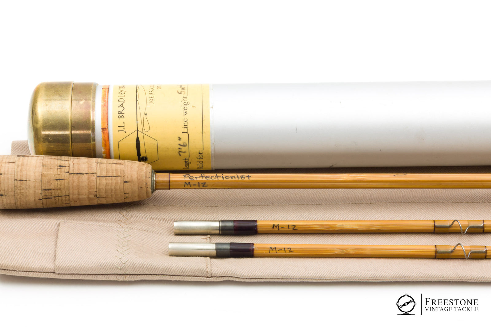 Bradley, J.L. - "Perfectionist", 7'6" 2/2 5wt Bamboo Rod