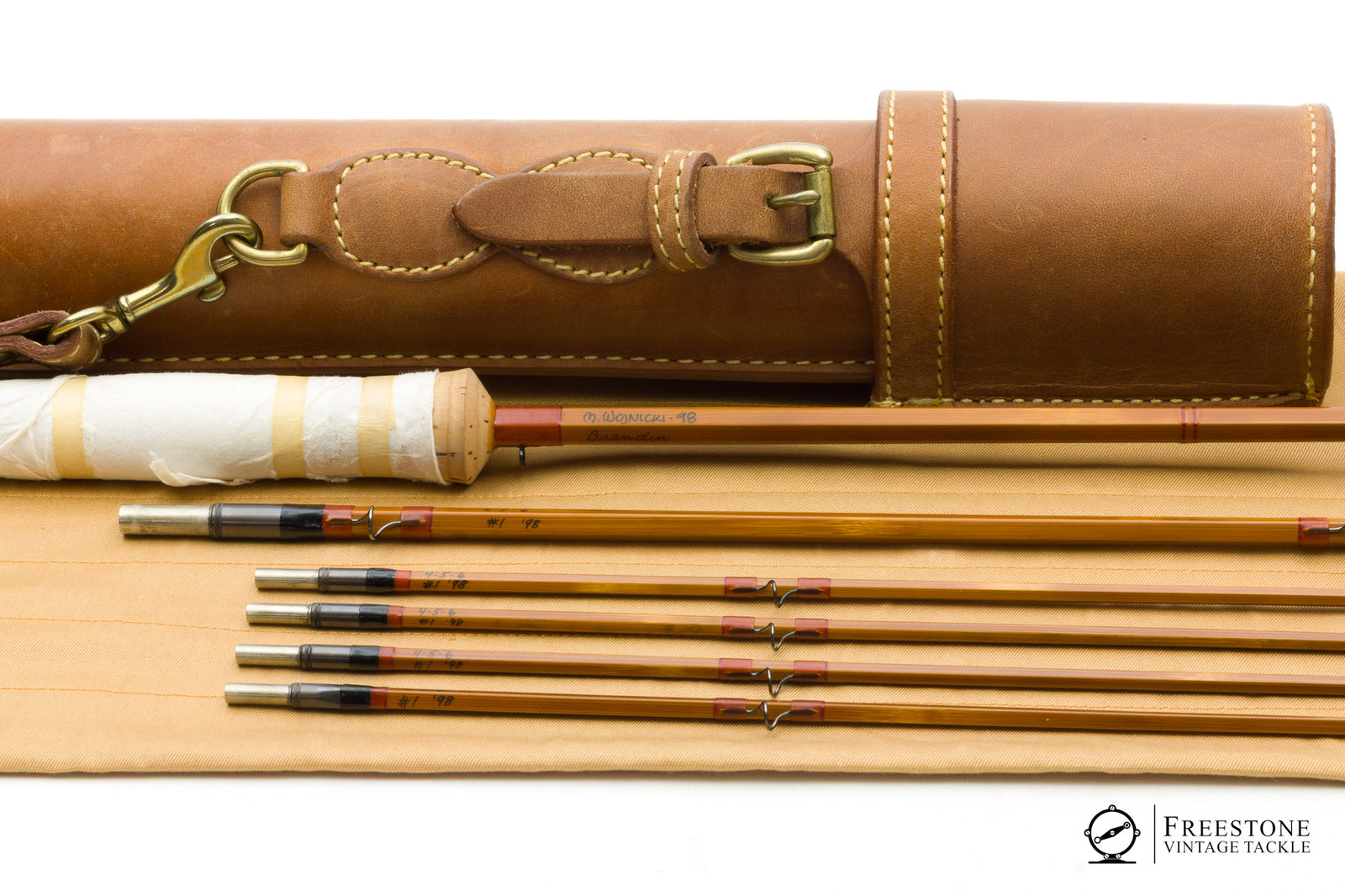 Brandin/Wojnicki - 8' 3/4 5wt , "4-5-6" Bamboo Rod