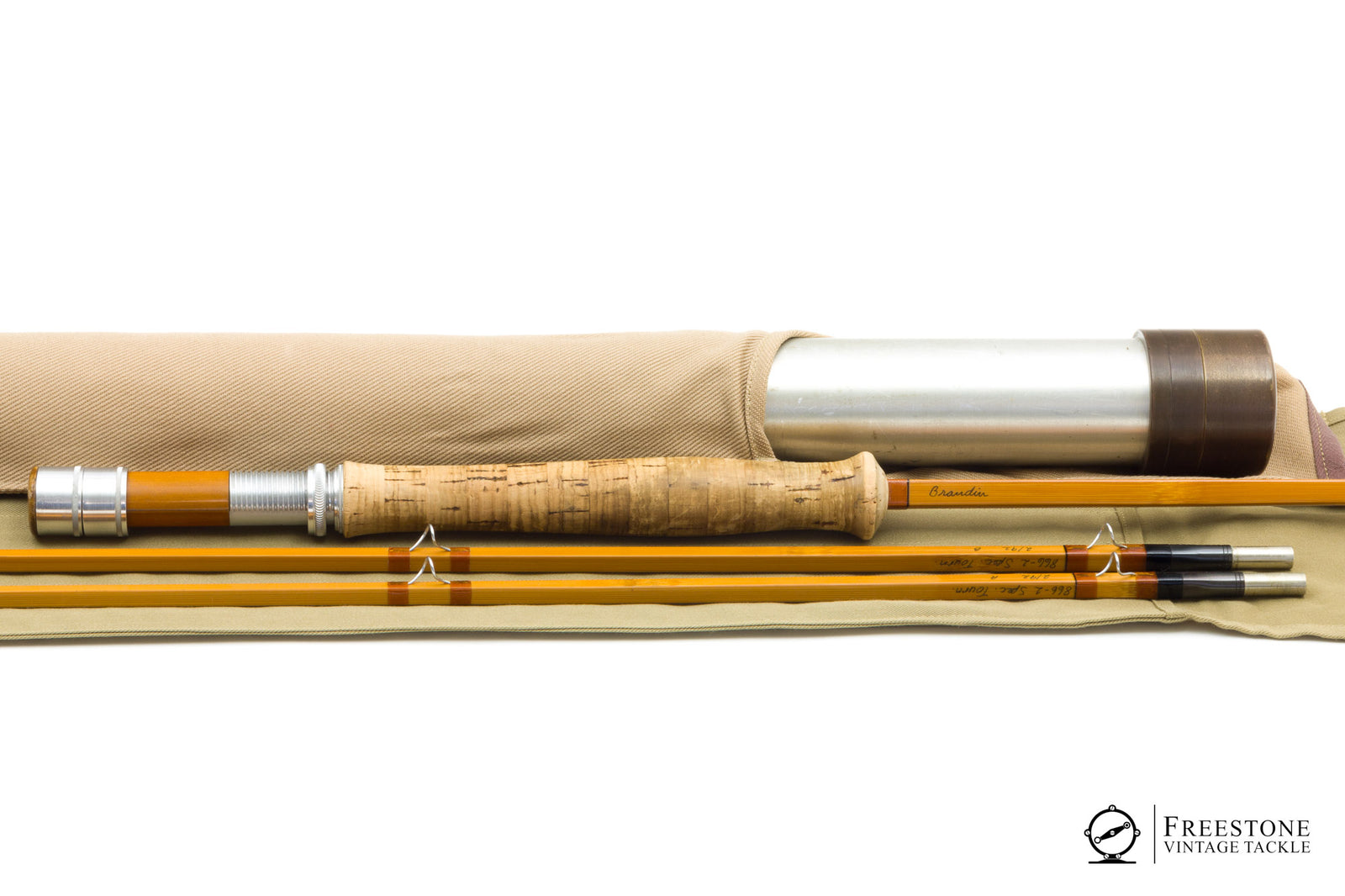 Brandin, Per - Model 866-2 'Tournament Trout Fly' 8'6" 6wt Quad Bamboo Rod