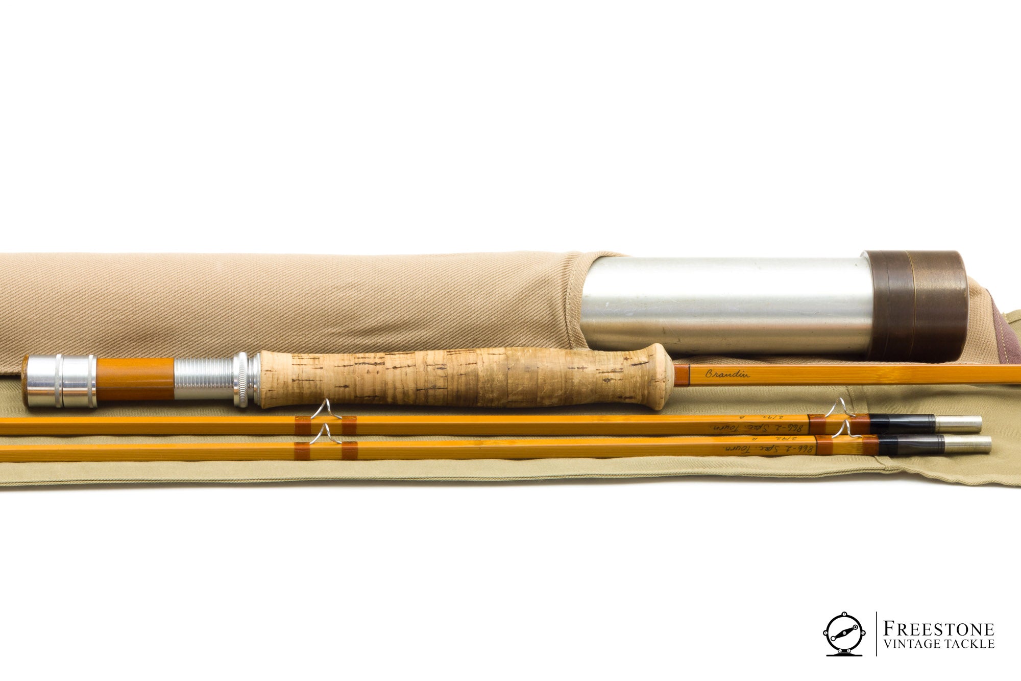 Brandin, Per - Model 866-2 'Tournament Trout Fly' 8'6" 6wt Quad Bamboo Rod