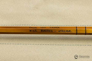 Brooks, Mike - 7'6" 2/2, 4-5wt Payne 100 Taper Bamboo Rod