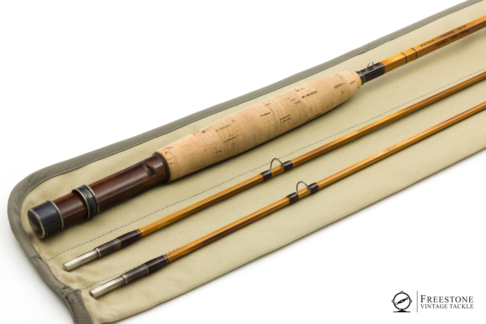 100 fishing pole Brooks, Mike - 7'6" 2/2, 4-5wt Payne 100 Taper Bamboo Rod