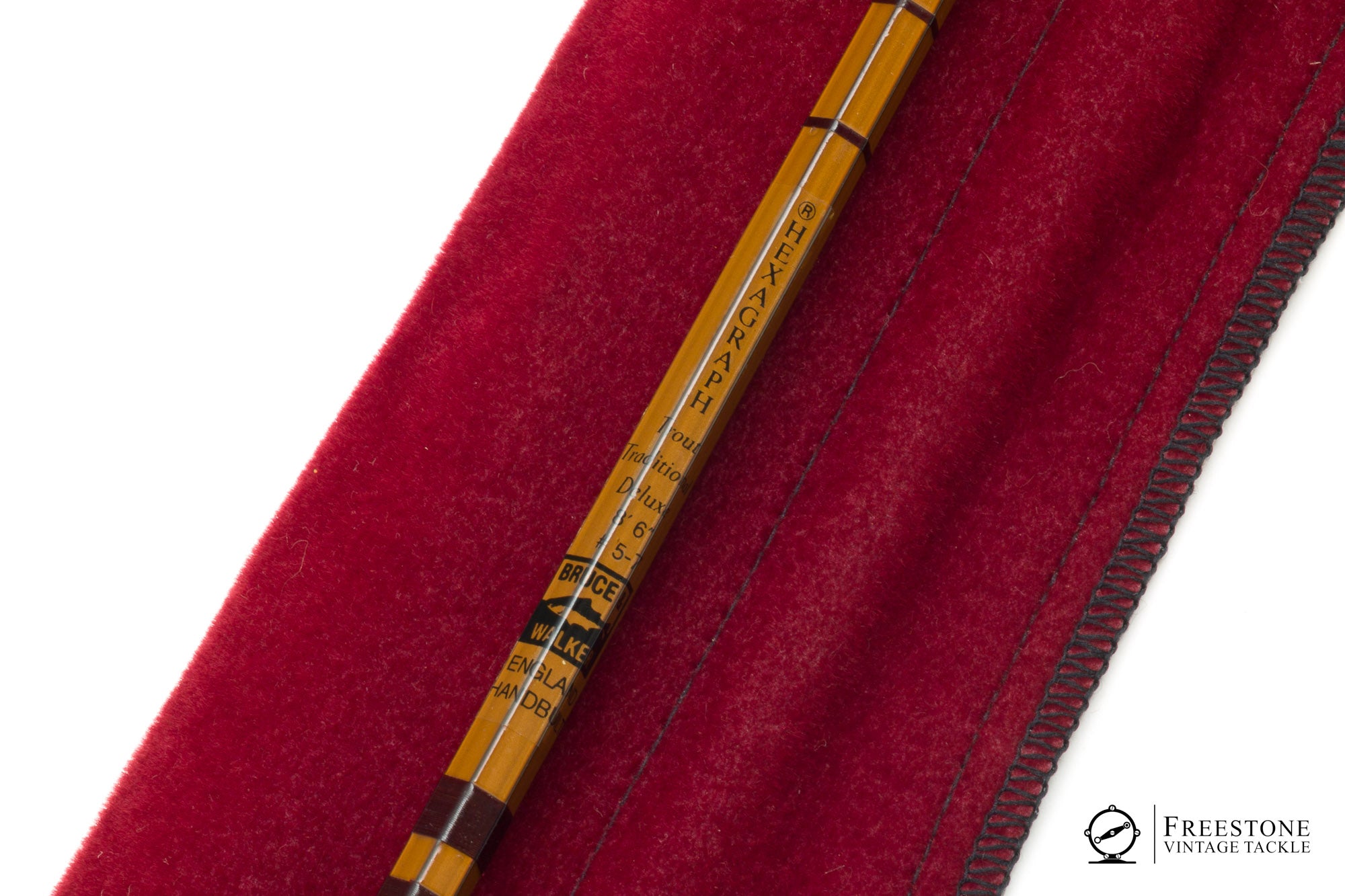 Hexagraph フライロッド 7' 6-7wt #710385 Hexagraph Fly Rod 7ft 6-7wt Fishing with Rod Case Near Mint | eBay
