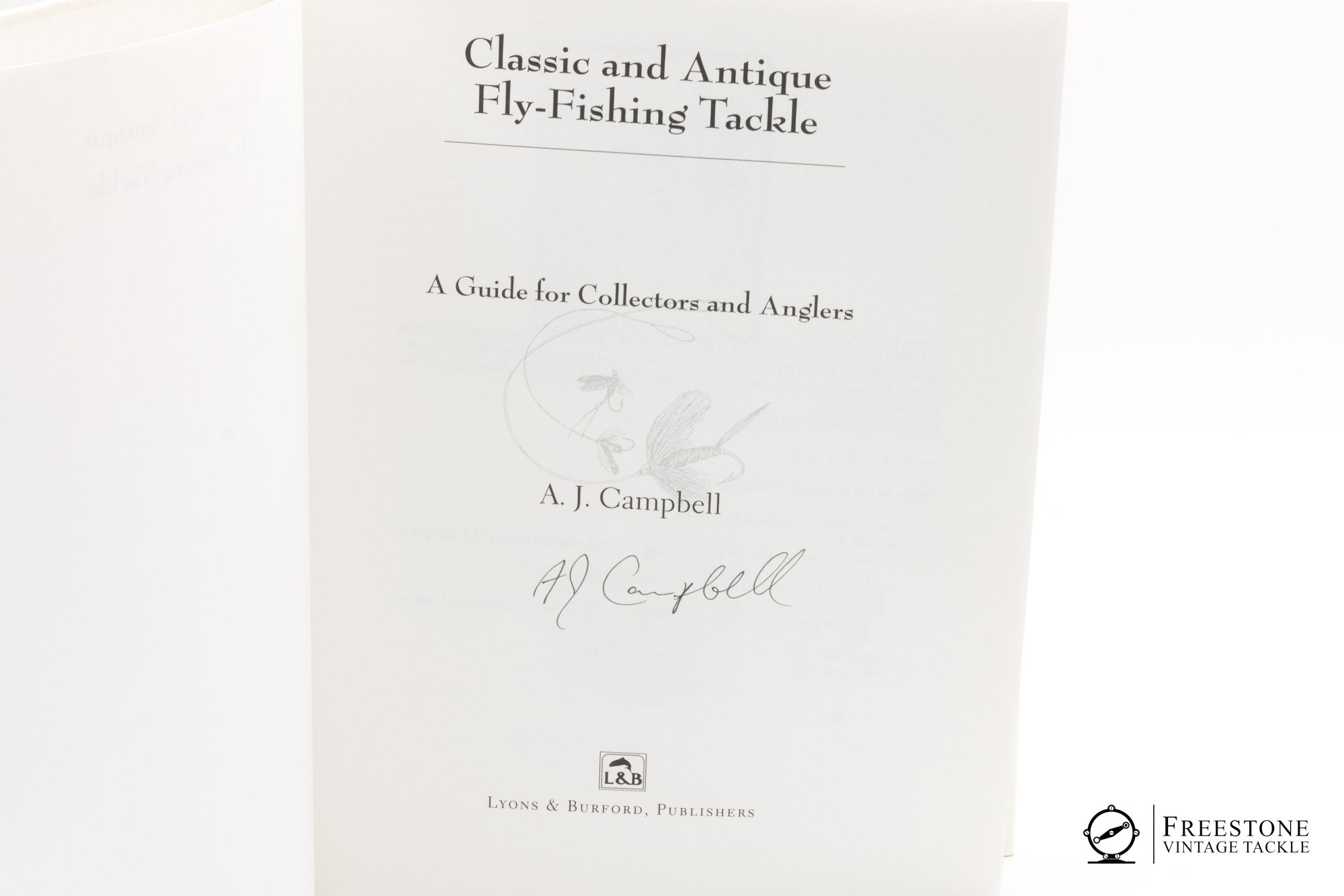 Campbell, A.J. - Classic & Antique Fly-Fishing Tackle - Signed 1st Ed. -  Freestone Vintage Tackle