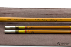 Canfield, Mark (Red Willow & Co.) - 'Carlton King' 7'10" 2/2 4wt Bamboo Rod