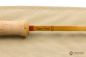 Carlin, Chris - 9' 3/2 7/8wt Quad Bamboo Rod - Spliced Joint