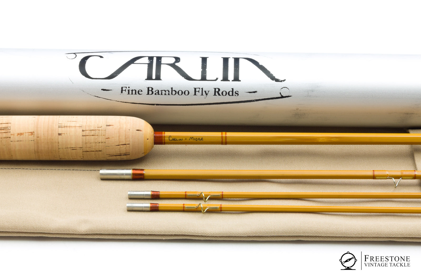 Carlin, Chris - Midge 6'3" 3/2 4wt Bamboo Rod