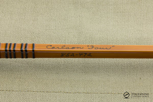 Carlson, C.W. - 7' 2/2 4wt Quad Bamboo Rod