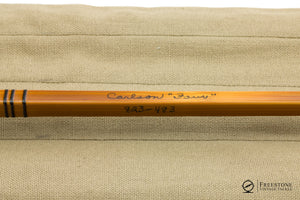 Carlson, C.W. - 8' 3/2 4wt Quad Bamboo Rod