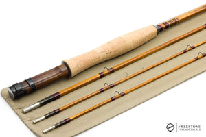 Carlson, C.W. - 8' 3/2 4wt Quad Bamboo Rod