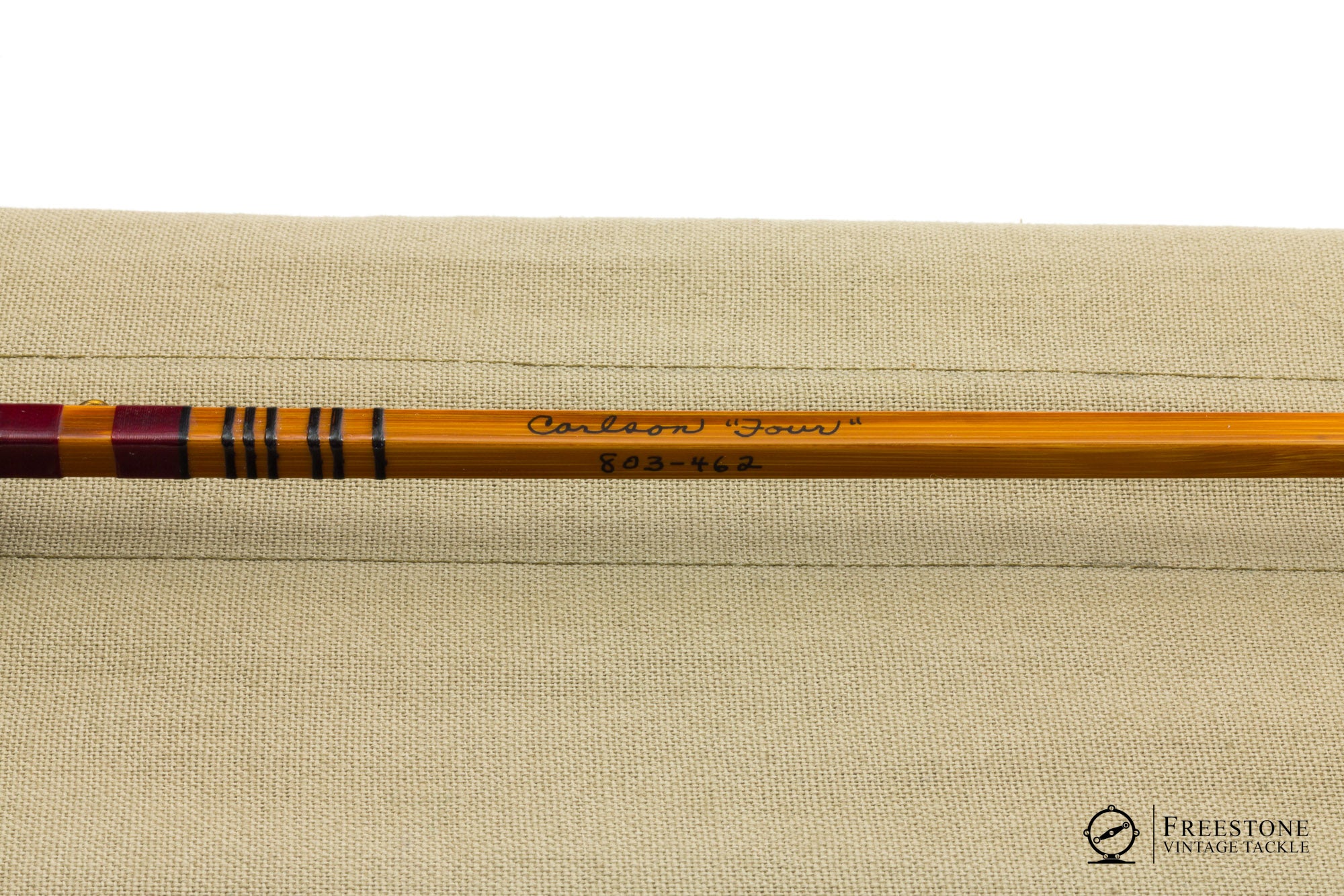 Carlson, C.W. - Carlson Four 6' 2/2 4wt Quad Bamboo Rod