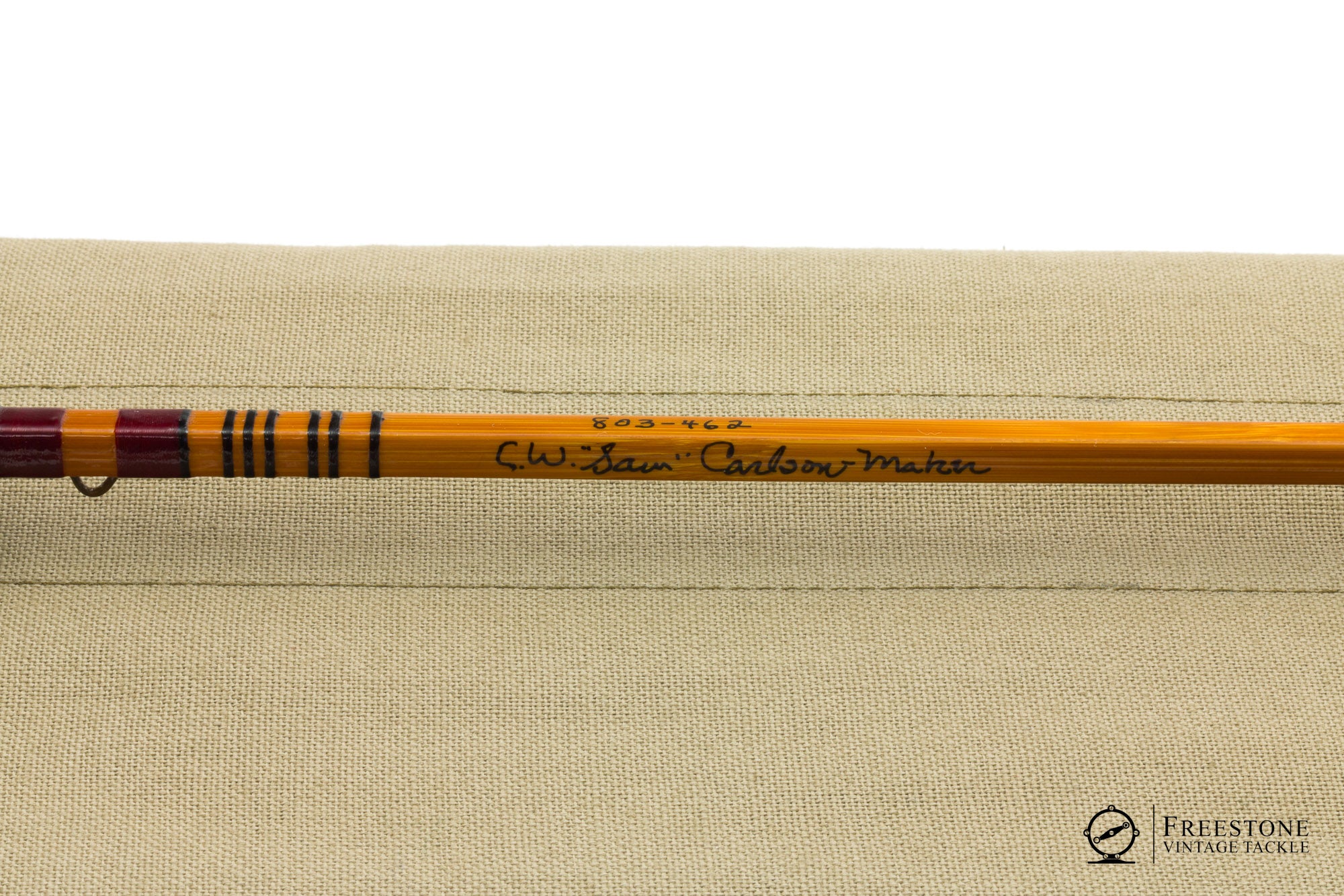 Carlson, C.W. - Carlson Four 6' 2/2 4wt Quad Bamboo Rod