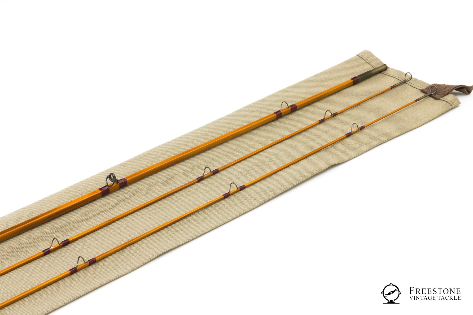 Carlson, C.W. - Carlson Four 6' 2/2 4wt Quad Bamboo Rod