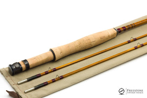 Carlson, C.W. - Carlson Four 7'6"' 2/2 4wt Quad Bamboo Rod