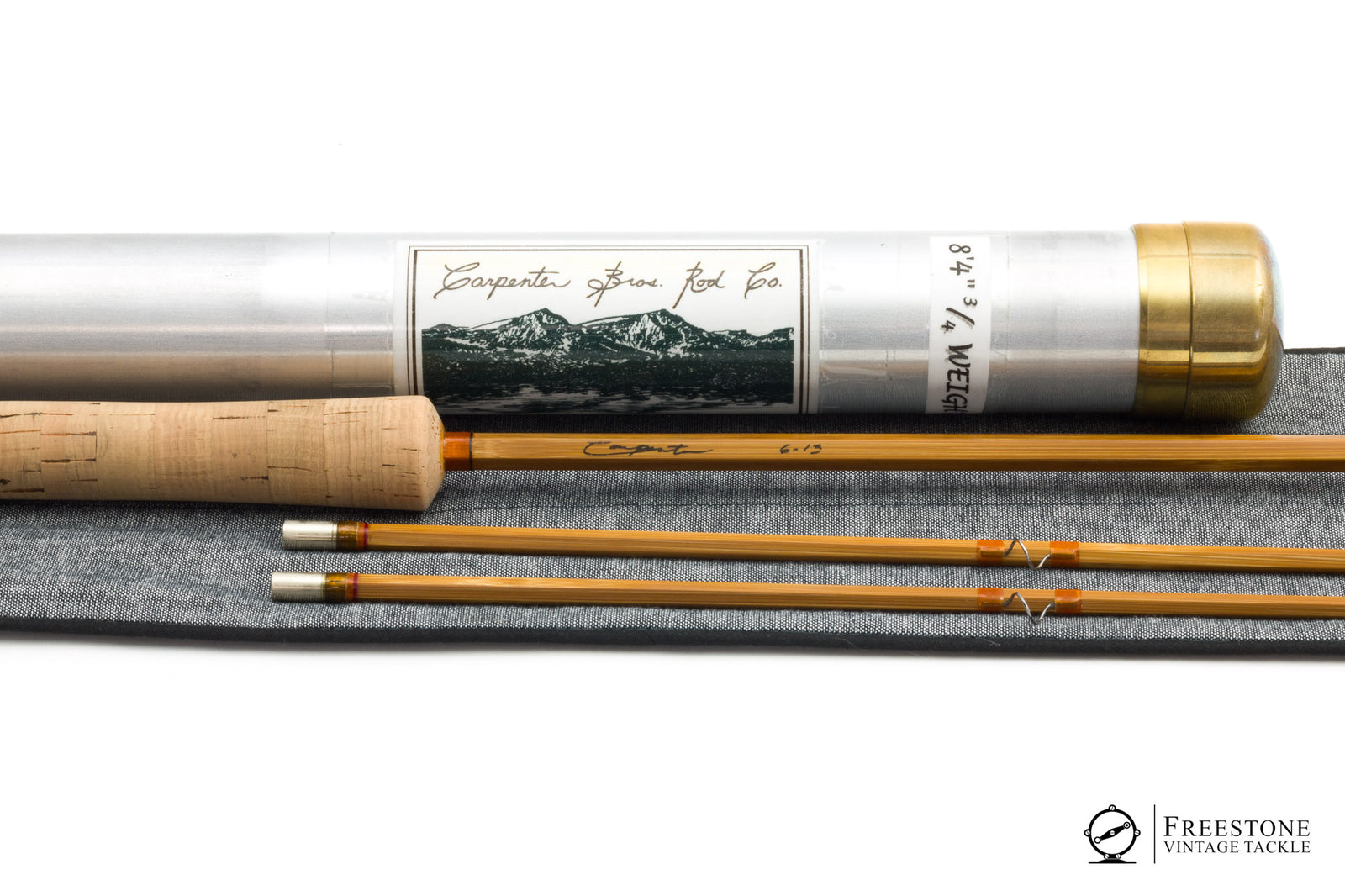 Carpenter, Cris - 8'4" 2/2 3-4wt Hollow Built Bamboo Rod