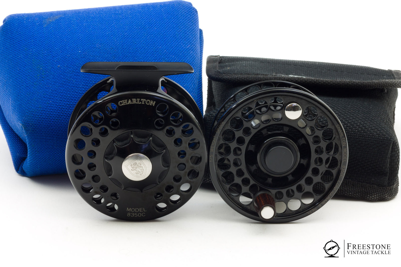 Charlton - 8350c Fly Reel w/ Spare Spool - 1/5 Spools, RHW
