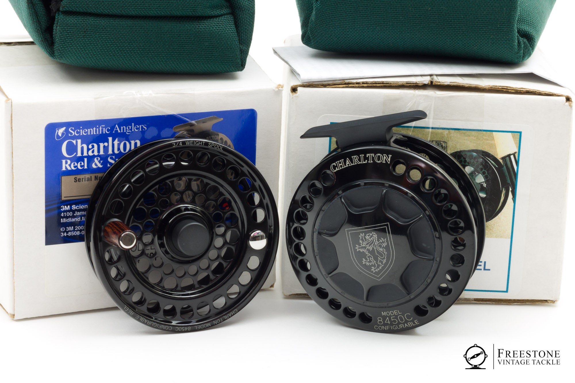 Charlton - 8450c Fly Reel - 7/8 & 3/4 Spools Charlton - 8450c Fly Reel - 7/8 & 3/4 Spools
