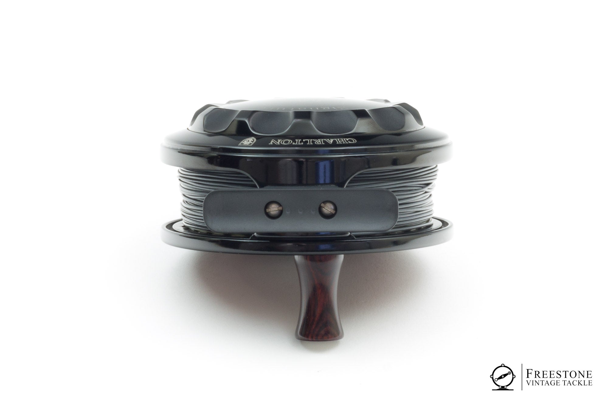 charlton 8500 1.2 fly reel - .8 - RHW Color:Platinum Shad Black Shemale Ebony Fishnet Length_specs022:13'0