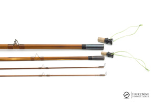Coyle, Jack - Model 4100-3, 8'4" 3/2, 4-5wt Hollowbuilt Bamboo Rod