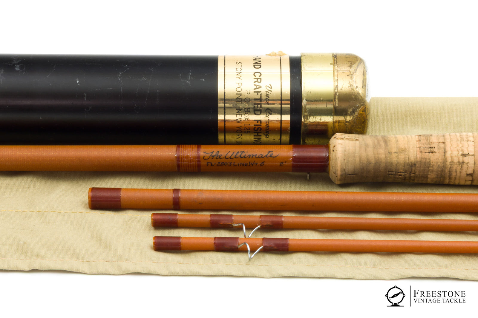 Cummings, Vince - Model FL2803, 8' 3/2 6wt Fiberglass Rod