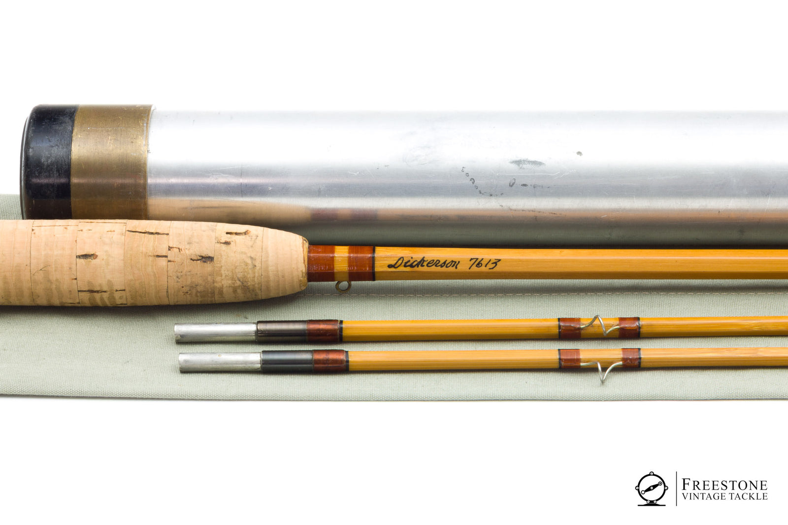 Dickerson, Lyle - Model 7613, 7'6" 2/2 5wt Bamboo Fly Rod