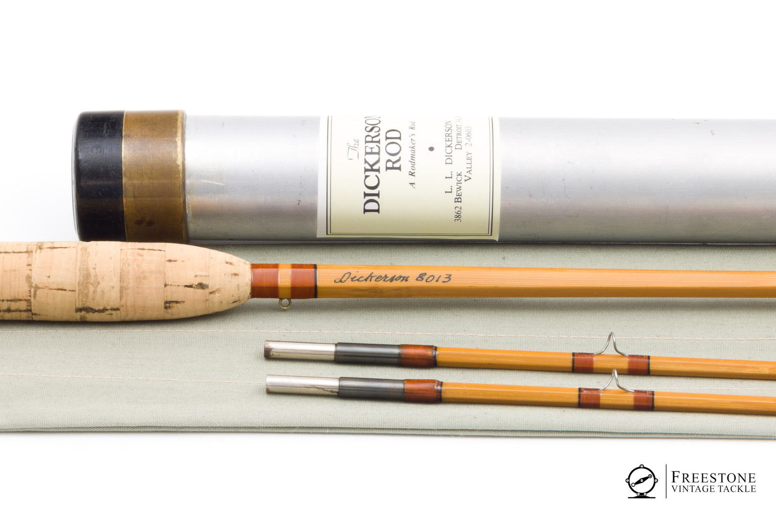 Dickerson, Lyle - Model 8013, 8' 2/2 5wt Bamboo Rod