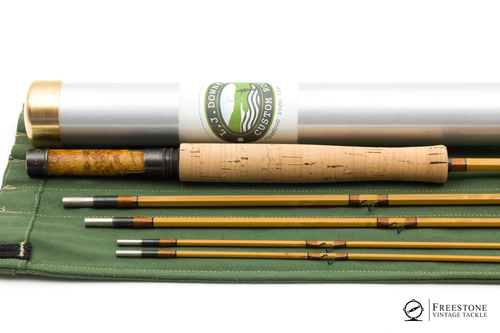 Downes, L.J. - 80149, 8' 4/2 5wt Bamboo Rod