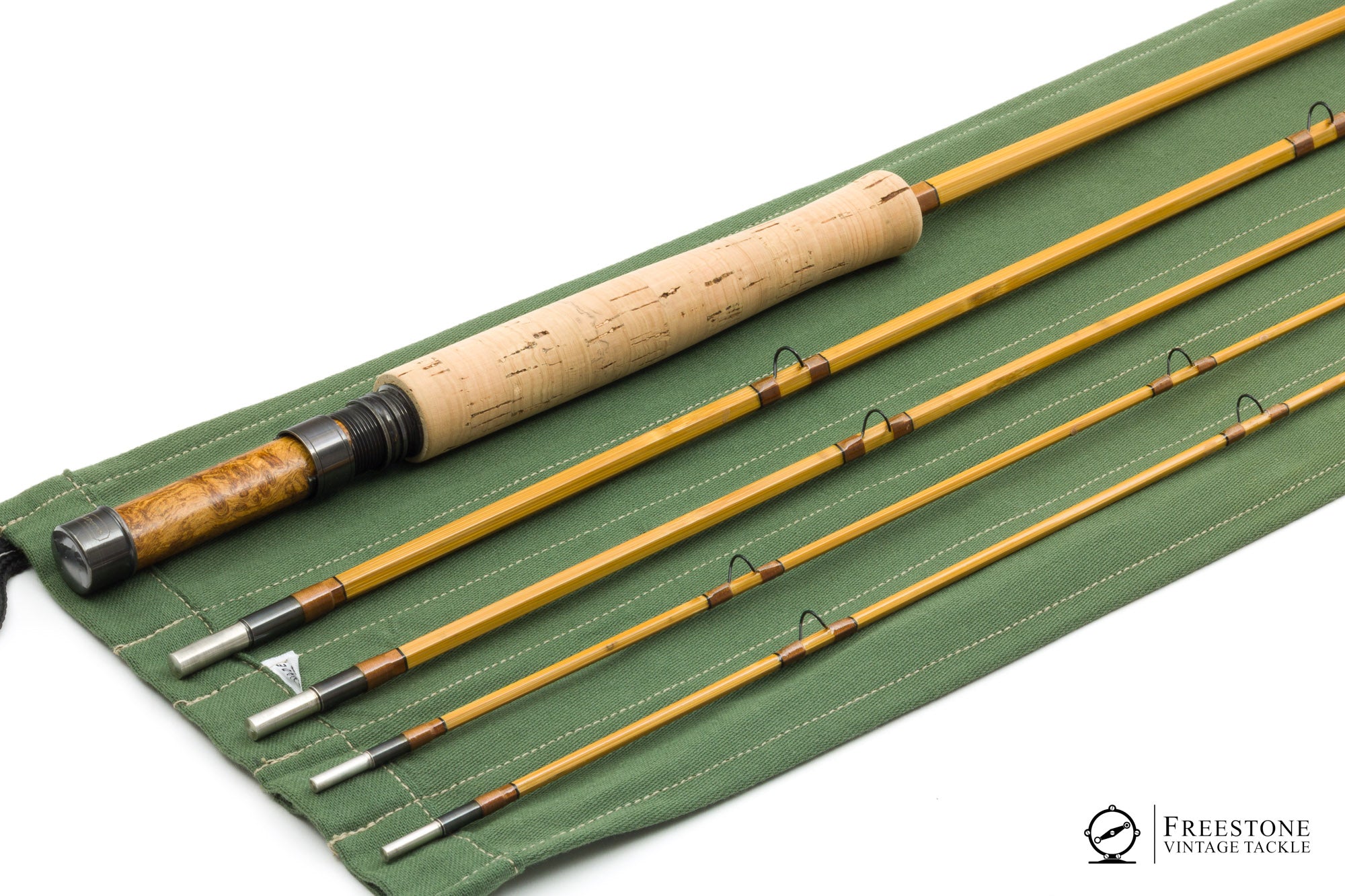 Downes, L.J. - 80149, 8' 4/2 5wt Bamboo Rod - Freestone