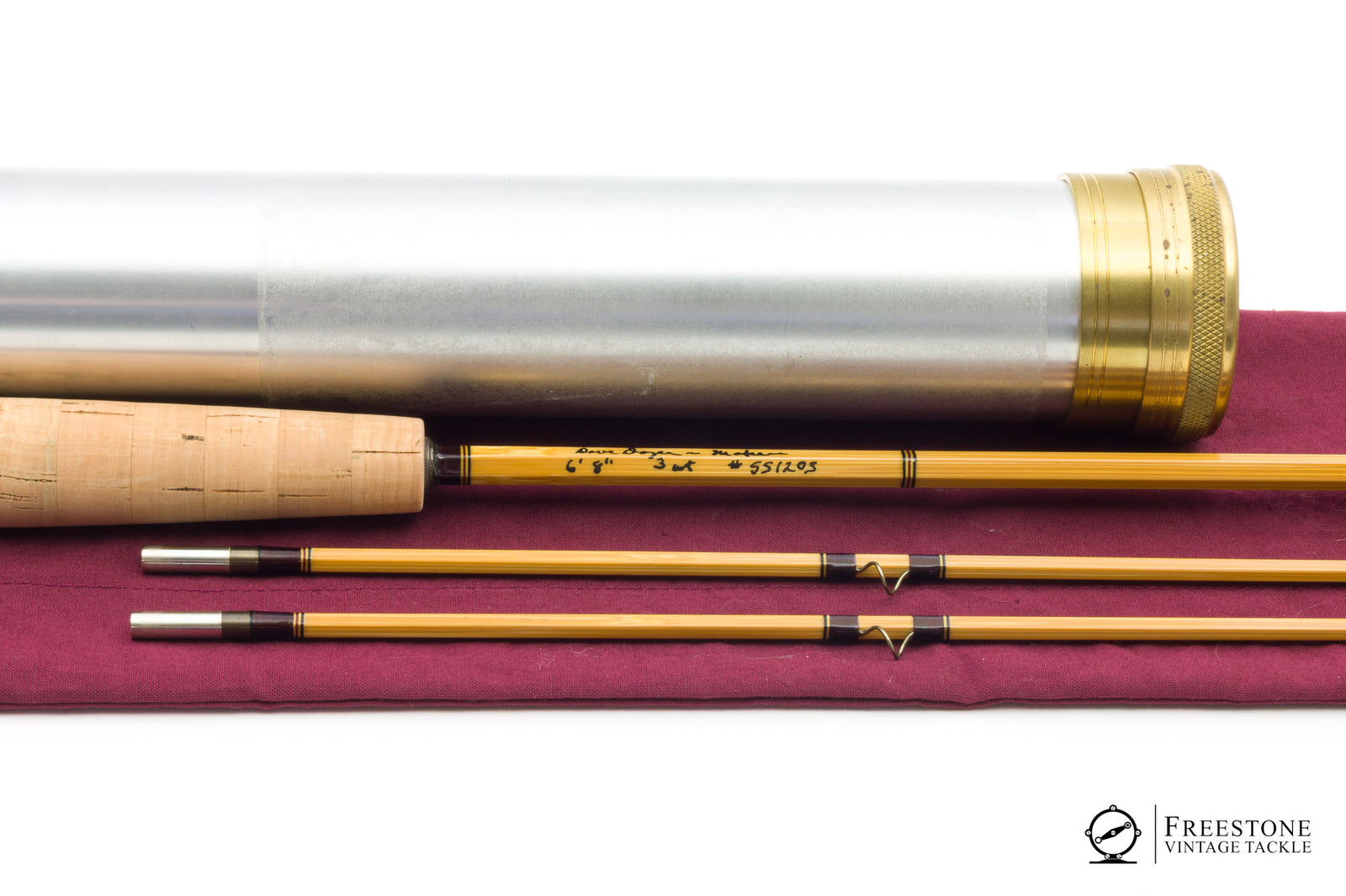 Dozer, Dave (Bamboo Pursuits) - Signature 6'8" 2/2 3wt Bamboo Rod