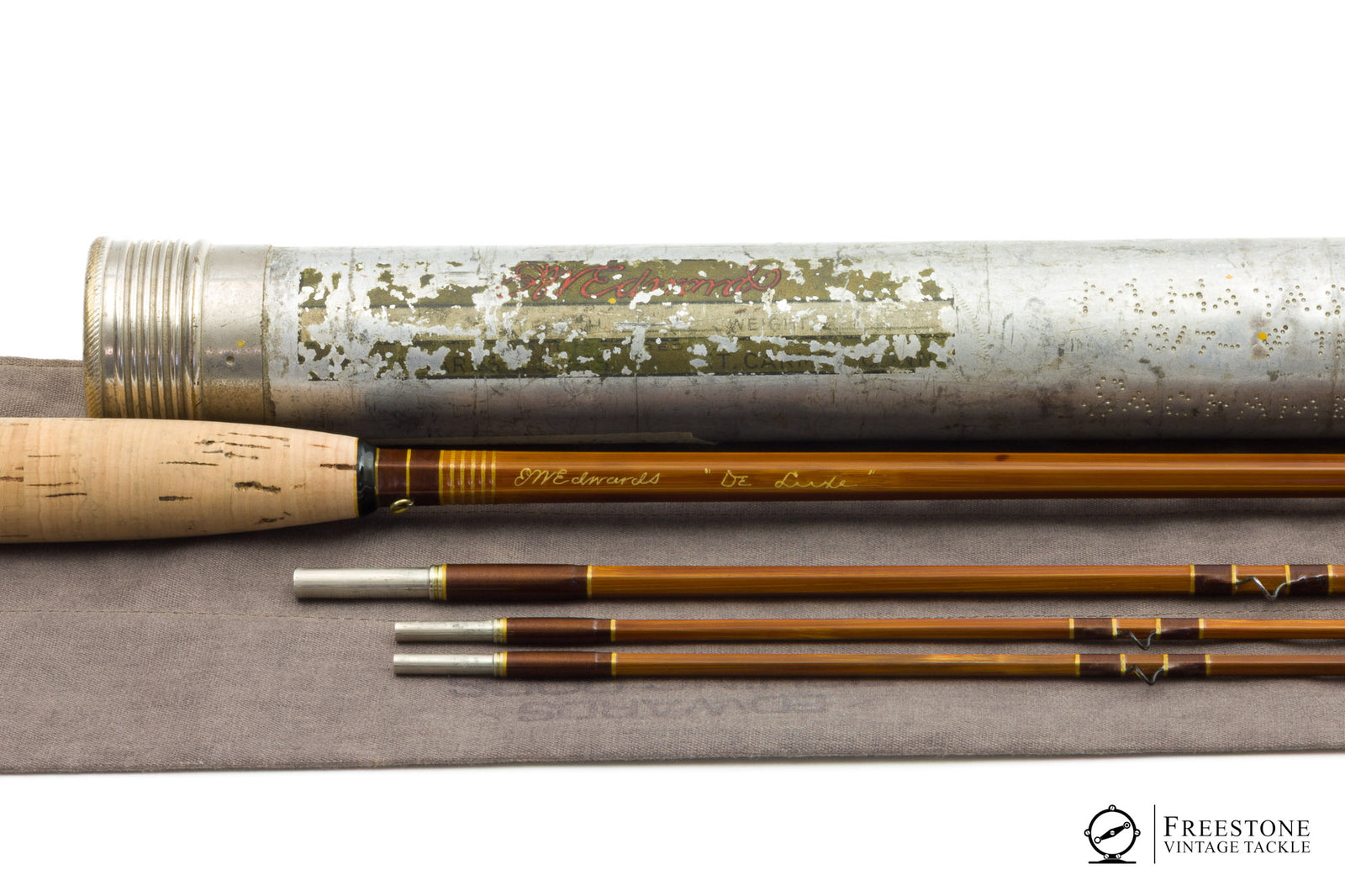 Edwards, E.W. - Deluxe 7'6" 3/2 4-5wt Bamboo Rod