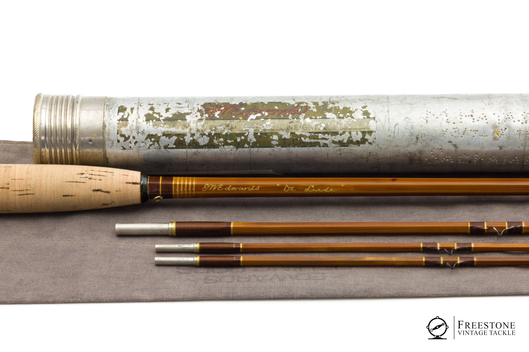 Edwards, E.W. - Deluxe 7'6" 3/2 4-5wt Bamboo Rod