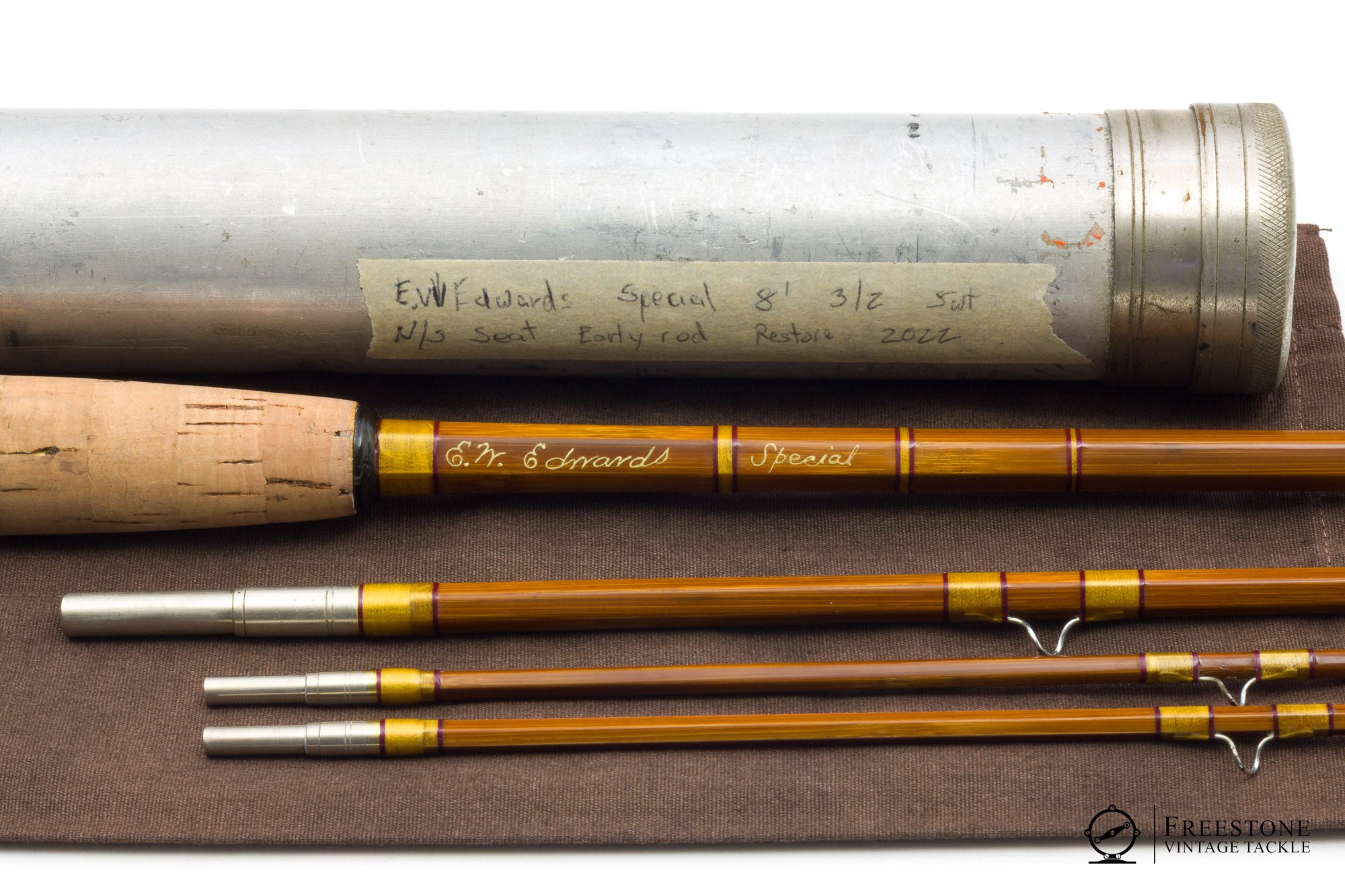 Edwards, E.W. - Special 8' 3/2 5wt Bamboo Rod - Freestone Vintage