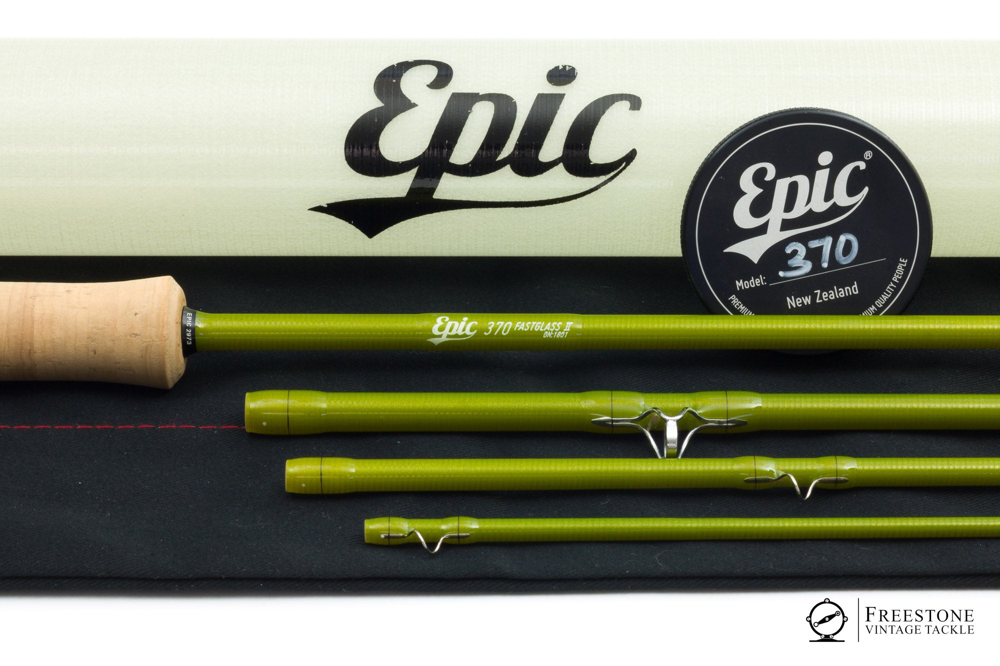 epic fishing pole Epic - FastGlass Model 370, 7' 4pc 3wt Fiberglass Rod