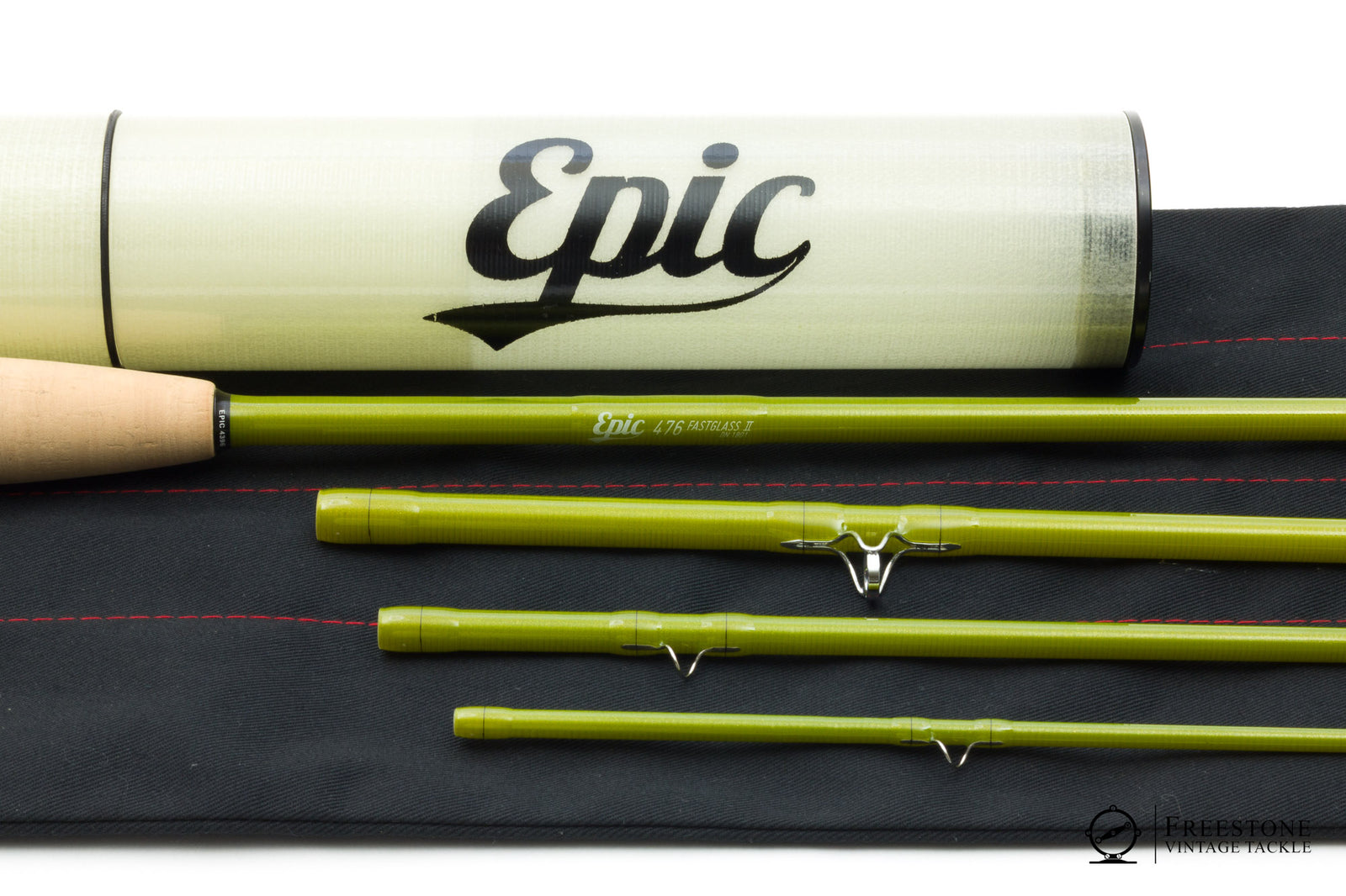 Epic - FastGlass Model 476, 7'6" 4pc 4wt Fiberglass Rod