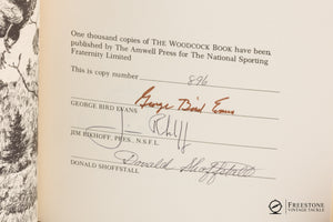 Evans, George Bird - "The Woodcock Book" & "The Ruffed Grouse Book", Limited 2-Vol Set