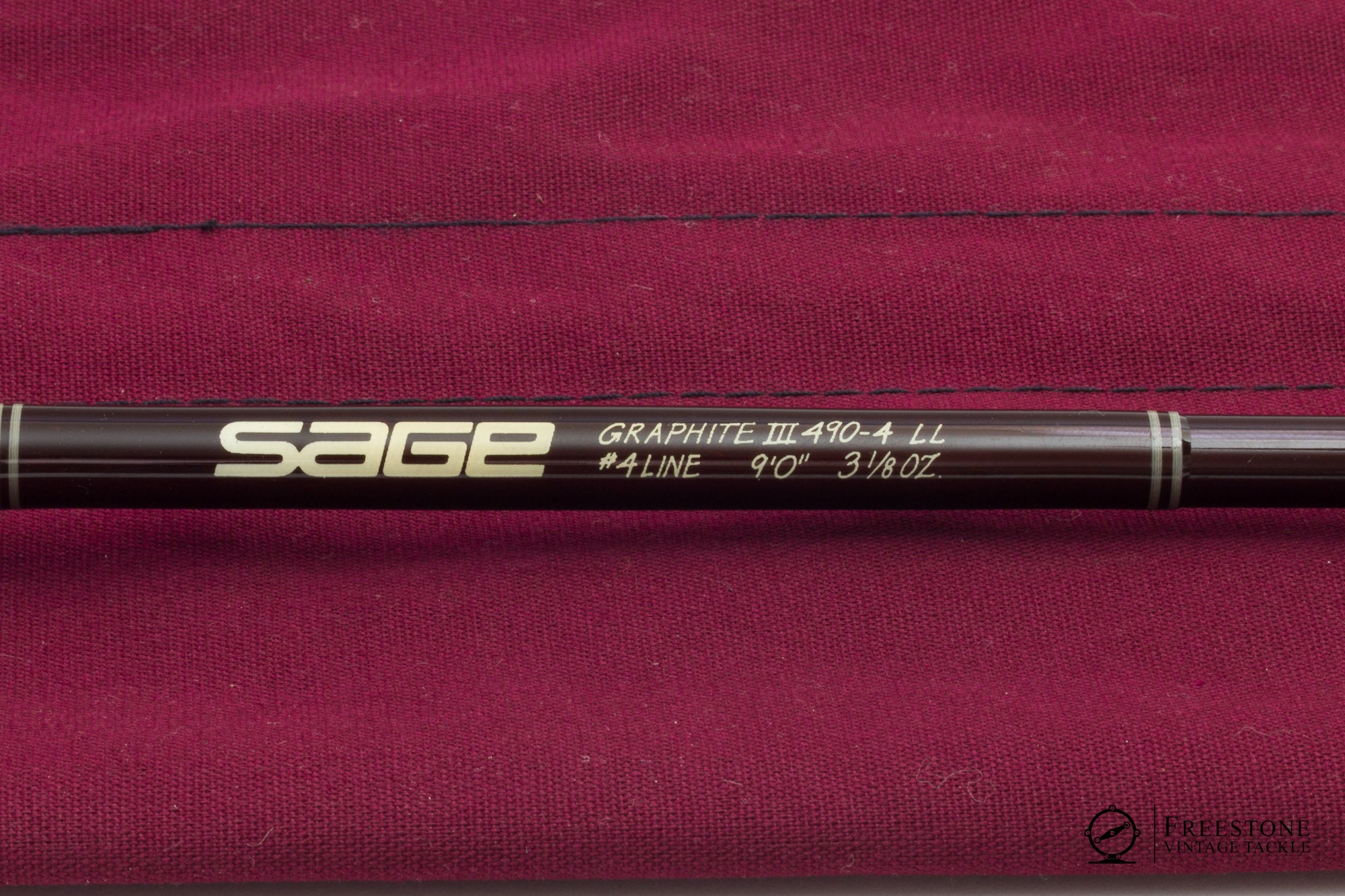 SAGE フライロッド TCR 490-4 GRAPHITE IIIe Sage LL 490-4 Graphite Fly Rod - Spinoza Rod Company