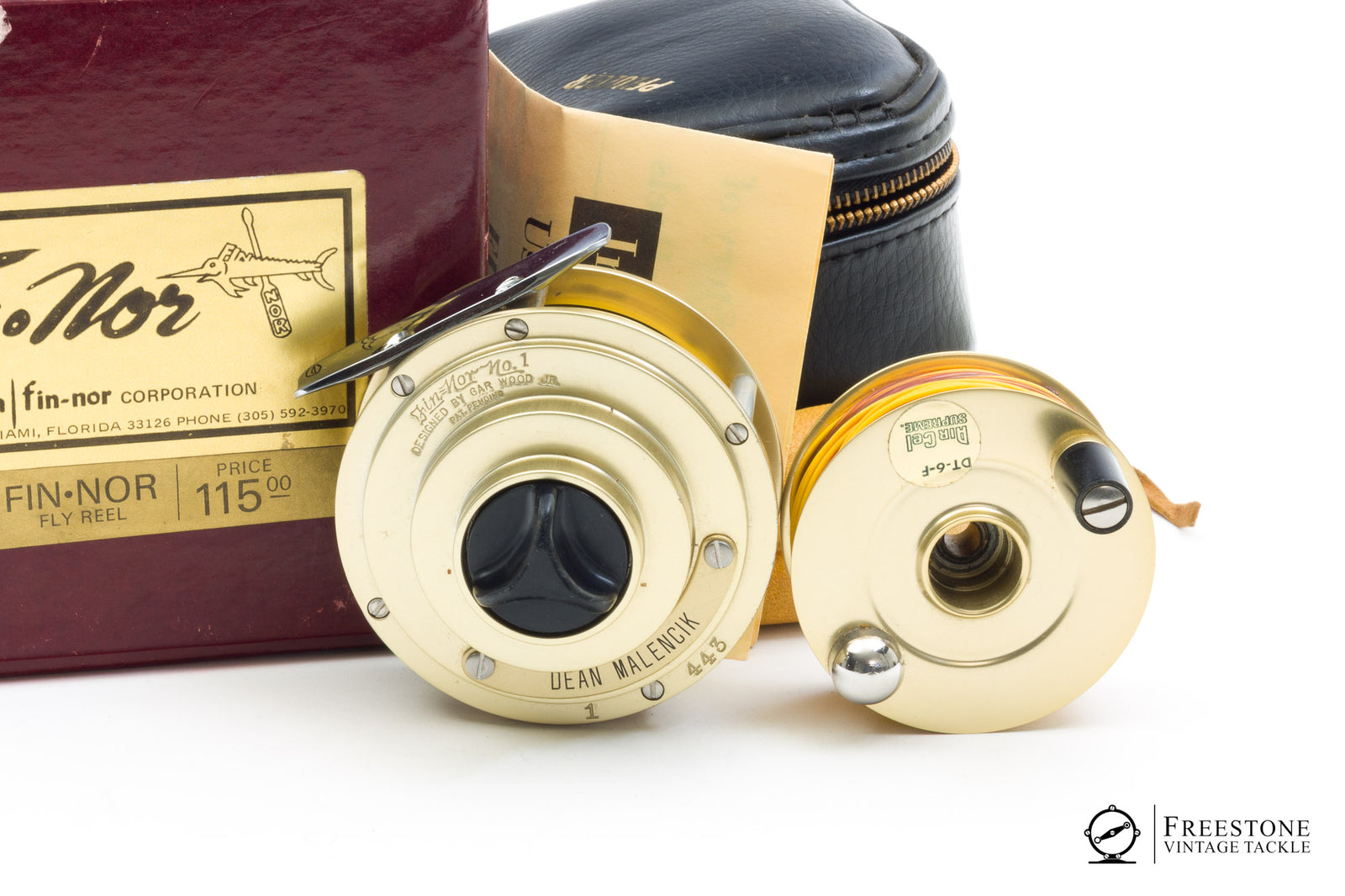 fin nor fly fishing reels Fin-Nor No. 2 Anti-Reverse Reel - LHW Fin-Nor Reels